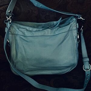 Coach Zoe hobo shoulder convertible bag